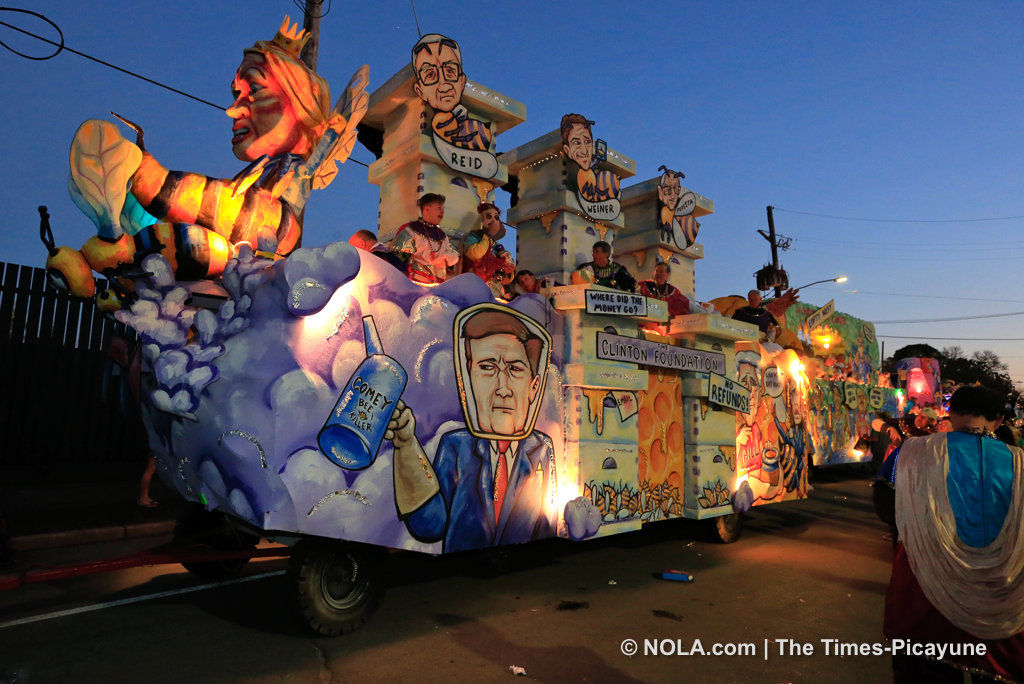 Krewe d'Etat rolls in New Orleans: See Mardi Gras parade photos